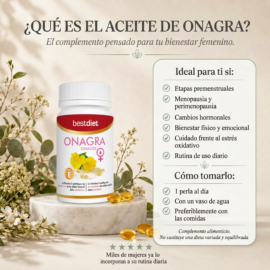 Veraly Onagra Glow-Despídete del dolor menstrual en 2 ciclos
