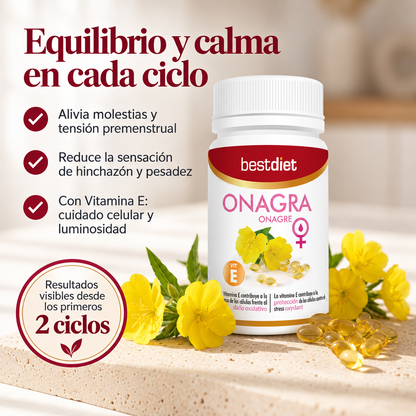 Veraly Onagra Glow-Despídete del dolor menstrual en 2 ciclos