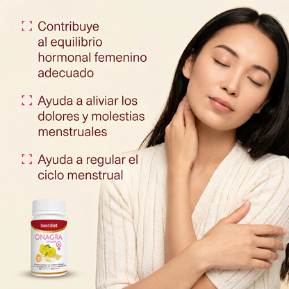 Veraly Onagra Glow-Despídete del dolor menstrual en 2 ciclos