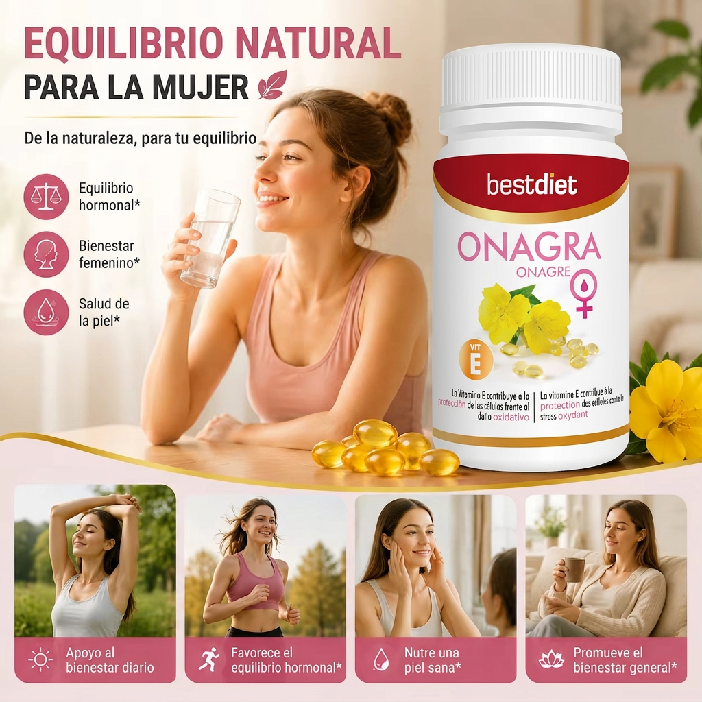 Veraly Onagra Glow-Despídete del dolor menstrual en 2 ciclos