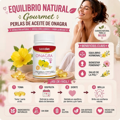Veraly Onagra Glow-Despídete del dolor menstrual en 2 ciclos